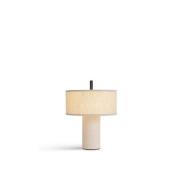 NEW WORKS LED-batteridriven bordslampa Margin Beige, CCT, dimbar