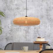 GOOD & MOJO hänglampa Palawan, natur, Ø 60 cm, bambu, E27