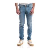 Jacob Cohën Slim-fit Jeans Uppgradering Samling Blue, Herr