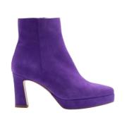 Ctwlk. Heeled Boots Purple, Dam