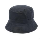 Baracuta Blå Logo-Broderad Bucket Hat Blue, Herr