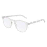 Saint Laurent Stiliga solglasögon för modeintresserade kvinnor Beige, ...