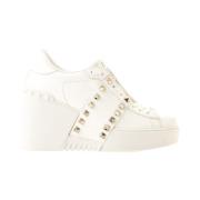 Valentino Garavani Öppen Disco Kil Tränare White, Dam