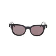 Pleasures Sunglasses Black, Herr