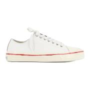 Marni Bi-Färgade Lädersneakers White, Dam