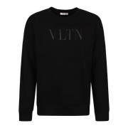 Valentino Garavani N01 Vltn Sweatshirt Black, Herr