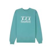 Sporty & Rich Klassisk Sweatshirt Green, Unisex