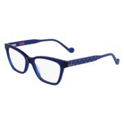 Liu Jo Raffinerade och sprudlande glasögon Blue, Dam
