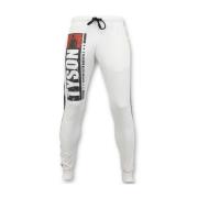 Local Fanatic Exklusivt Herr Joggare - Mike Tyson Boxing Club White, H...