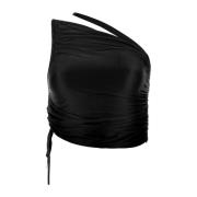 Andrea Adamo Sleeveless Tops Black, Dam