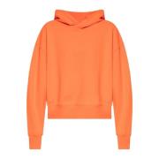 Y-3 Kort hoodie Orange, Dam