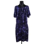 Prada Vintage Begagnade Dres Blue, Dam