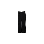 Chanel Vintage Chanel Svarta Ull Lana Byxor-Shorts-Kjolar Black, Dam