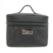 Gucci Vintage Begagnad svart nylon Gucci-väska Black, Unisex
