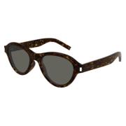 Saint Laurent Stiliga solglasögon Brown, Unisex