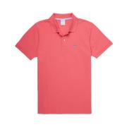 Brooks Brothers Slim-fit korta ärmar Pique PoloSkjorta Pink, Herr