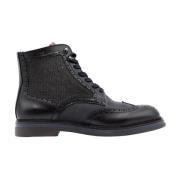 Ambitious Lace-up Boots Black, Herr