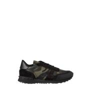 Valentino Garavani Camouflage Rockrunner Sneakers Green, Herr