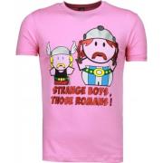 Local Fanatic Romans Billiga Sommarkläder - T Shirt Herr Pink, Herr