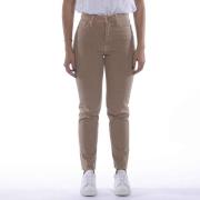 Calvin Klein Stiliga Slim-Fit Jeans Brown, Dam