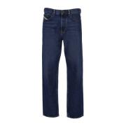 Diesel D-Macs Blå Jeans - Klassisk Look, Maximal Komfort Blue, Herr