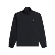 Fred Perry Nattlivs Track Jacket Black, Herr