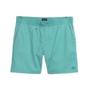 Gant Avslappnade herrshorts Green, Herr