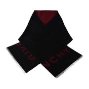 Givenchy Ikoniskt Logoschal, Unisex Design Black, Herr