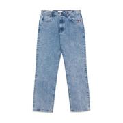 Amish Klassiska Denim Jeans Blue, Herr