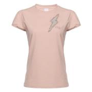 PINKO T-shirts Pink, Dam