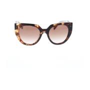 Prada Prada Oversized Cat-Eye Solglasögon Brown, Unisex