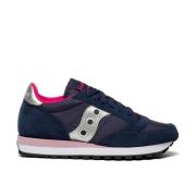 Saucony Pink Jazz Original Sneakers Blue, Dam