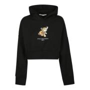 Stella McCartney Klassisk Hoodie Black, Dam