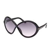 Tom Ford Stiliga solglasögon för moderna kvinnor Black, Dam