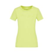 Armani Exchange Klassisk T-shirt Yellow, Dam