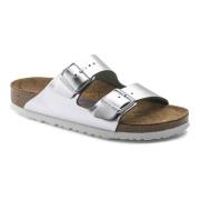 Birkenstock Arizona Soft Footbed Sandaler Gray, Dam