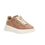 Hogan Rebel Läder Sneakers - Storlek 35 Pink, Dam