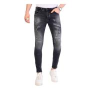 Local Fanatic Slim Fit Herr Skinny Jeans - 1061 Gray, Herr