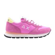 Sun68 Stiliga Mocka Sneakers för Kvinnor Pink, Dam