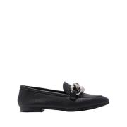 Casadei Antilope Resloafers Black, Dam