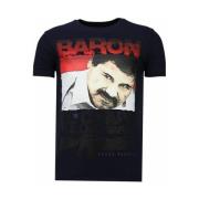 Local Fanatic Cocaine Cowboy Baron - Herr T shirt - 13-6218N Blue, Her...