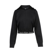 Calvin Klein Jeans Round-neck Knitwear Black, Dam