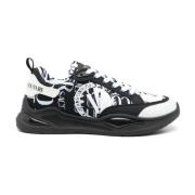 Versace Jeans Couture Levion Sneakers - Svart och Vit - Storlek 42 Bla...