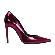 Roberto Festa Metalliserade Nappa Pumps Red, Dam