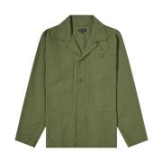 Engineered Garments Trötthetsskjortajacka Green, Herr