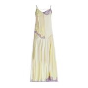 Sportmax Maxi Klänning Yellow, Dam