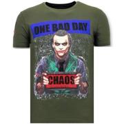 Local Fanatic Män T-shirt Exclusive - The Joker Man - 11-6363G Green, ...