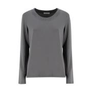 Le Tricot Perugia Sweatshirts Gray, Dam