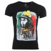 Local Fanatic Bob Marley Concrete Jungle - Herr T Shirt - 1406Z Black,...