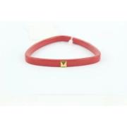 Hermès Vintage Pre-owned Tyg armband Red, Dam